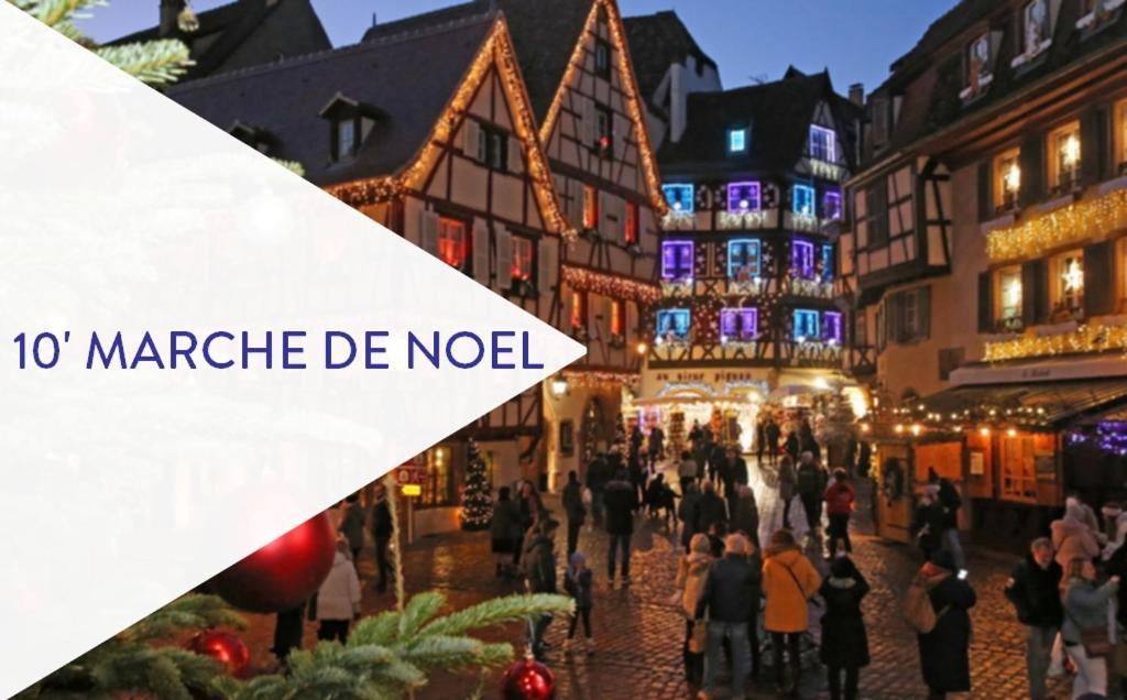 Le Studio Bleu*10' Centre*Parking*Balcon Colmar Luaran gambar